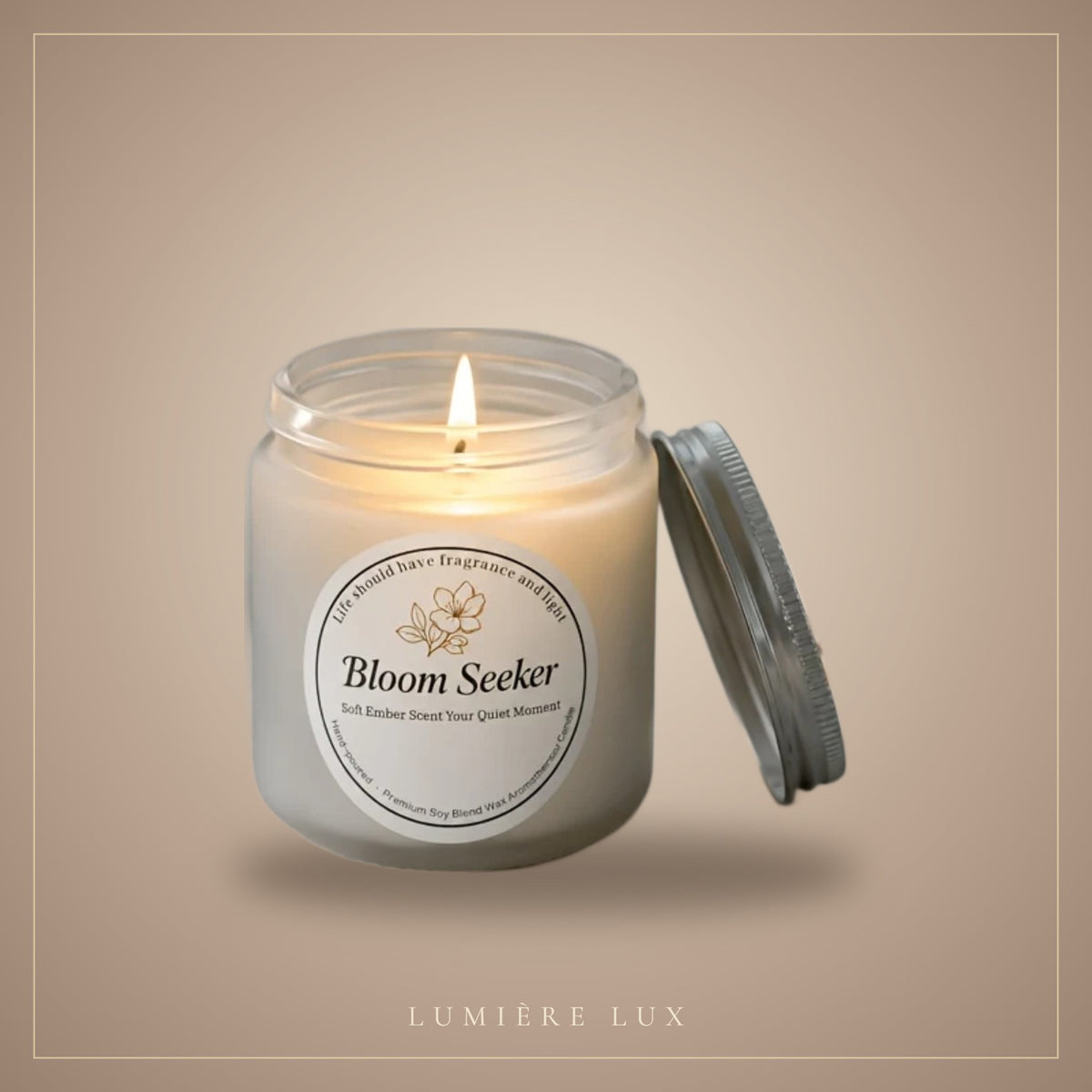 Atelier Matte Glass Soy Candle