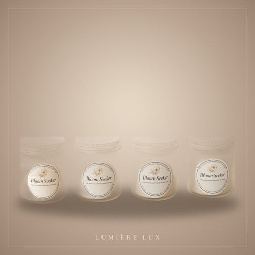 Atelier Matte Glass Soy Candles, a collection
