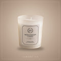 Porcelaine Frosted White Candle